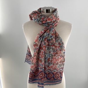 Soft Floral Scarf 38 x 70